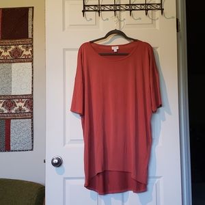 Irma Tunic in Rusty Rosy tone